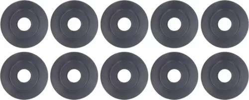 merkloos 10-Piece Set of Spare Wheels for Tube Cutters - 18mm OD 5mm ID 38mm Thin Manganese Steel Tube Cutters - Copper and Aluminum Tubing (6152345585552)