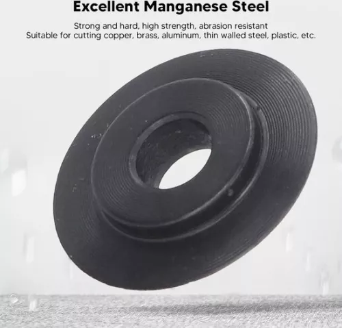 merkloos 10-Piece Set of Spare Wheels for Tube Cutters - 18mm OD 5mm ID 38mm Thin Manganese Steel Tube Cutters - Copper and Aluminum Tubing (6152345585552)