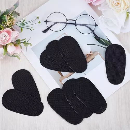 merkloos 12 pcs eye patch for glasses lazy eye patch amblyopia strabismus medical eye patch textile reusable eye patch to cover the left eye for adults and toddlers after (8785322568705)