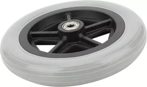 merkloos 7 inch wheelchair castor wheels - non-slip rubber wheels - rollator wheel replacement - wheelchair accessories . (8785309323303)