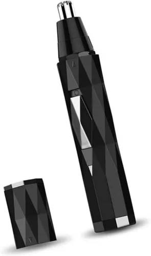 merkloos Cordless Nose and Ear Hair Trimmer - Waterproof and Rechargeable for Painless Trimming of Nose Hair Sideburns (8785310279040)