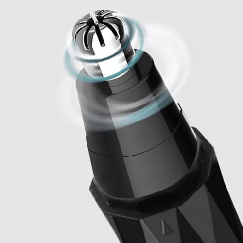 merkloos Cordless Nose and Ear Hair Trimmer - Waterproof and Rechargeable for Painless Trimming of Nose Hair Sideburns (8785310279040)