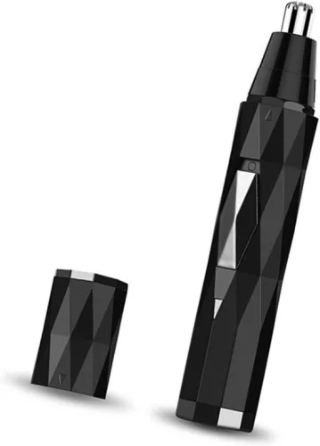 merkloos Cordless Nose and Ear Hair Trimmer - Waterproof and Rechargeable for Painless Trimming of Nose Hair Sideburns (8785310279040)