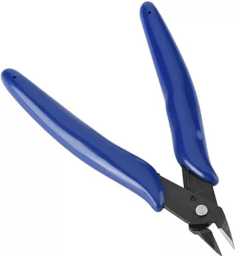 merkloos Contetn in 3D printer wire cutting pliers - side cutting pliers - short diagonal pliers - tool compact - Mustool (8785305091169)