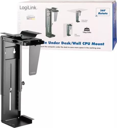 merkloos Adjustable PC stand base - 360° rotatable - suitable for computers up to 10 kg (9506695874724)