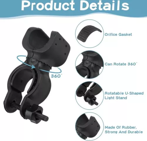 merkloos 4 crutch holders, walking stick holders, and wheelchair accessories | Universal accessories for crutches, walking sticks, wheelchair mounts, scooters, and bicycles. (8785310486448)