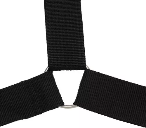 merkloos Adjustable Nylon Saxophone Chest Shoulder Strap Harness - Black, Replacement Saxophone Accessory (9507788762836)