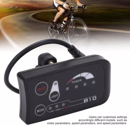 merkloos Controller Display E-bike 36V 48V Electric Bicycle - Intelligent Control Panel LED Display Meter - DIY Accessories for Electric Bicycle Scooter (9501736366374)