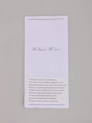 merkloos Shower head with stop function - Water saving - Chrome (9506759599389)