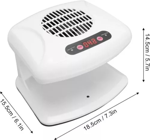 merkloos 300W Portable Nail Dryers Nail Fan Dryer for Regular Nail Polish (8785322538333)