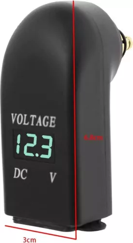 merkloos Dual USB Charger Replacement Compatible with BMW F800GS - F650GS - F700GS - R1200GS - R1200RT - 12V-24V - Waterproof . (8785300434183)