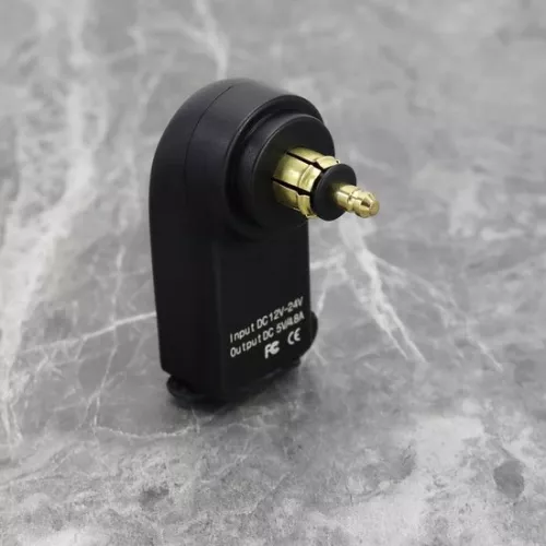 Dual USB Charger Replacement Compatible with BMW F800GS - F650GS - F700GS - R1200GS - R1200RT - 12V-24V - Waterproof .