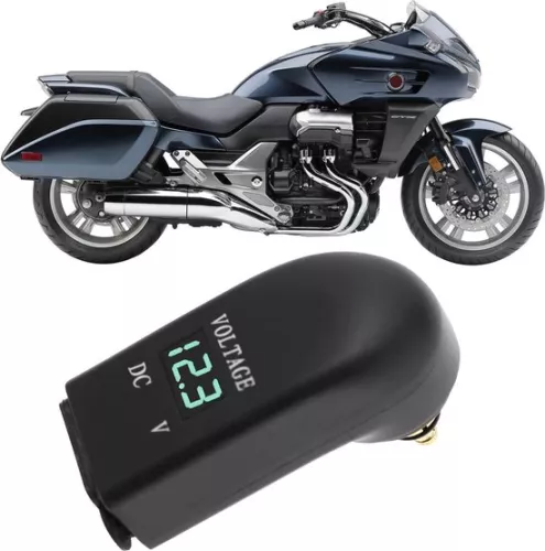 merkloos Dual USB Charger Replacement Compatible with BMW F800GS - F650GS - F700GS - R1200GS - R1200RT - 12V-24V - Waterproof . (8785300434183)