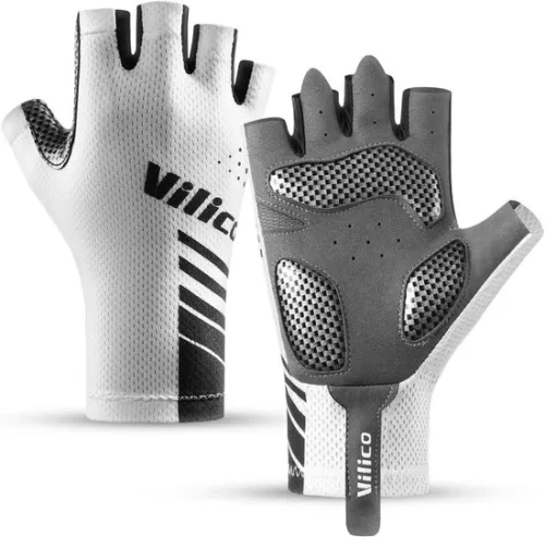 unbranded Breathable cycling gloves - XL - suitable for palm circumference 23-25cm - suitable for palm width 9-9.5cm - sports gloves - mountain bike gloves - non-slip and wear-resistant, shock absorbing, sports protection, comfortable and breathable (8410900070126)
