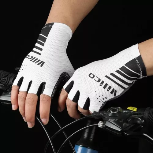 unbranded Breathable cycling gloves - XL - suitable for palm circumference 23-25cm - suitable for palm width 9-9.5cm - sports gloves - mountain bike gloves - non-slip and wear-resistant, shock absorbing, sports protection, comfortable and breathable (8410900070126)