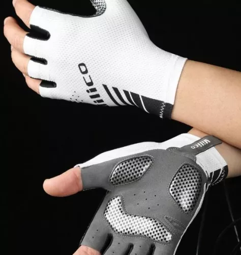 unbranded Breathable cycling gloves - XL - suitable for palm circumference 23-25cm - suitable for palm width 9-9.5cm - sports gloves - mountain bike gloves - non-slip and wear-resistant, shock absorbing, sports protection, comfortable and breathable (8410900070126)