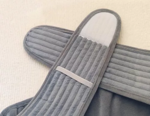 merkloos Pouch hot water bottle - 1 liter - Hot water bottle - Hot water bottle pouch - 3 in 1 - Up to 6 hours of warmth - Wonderfully soft - Menstrual heat band - Pain relief for neck, back, shoulders and legs (9193396601461)