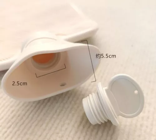 merkloos Pouch hot water bottle - 1 liter - Hot water bottle - Hot water bottle pouch - 3 in 1 - Up to 6 hours of warmth - Wonderfully soft - Menstrual heat band - Pain relief for neck, back, shoulders and legs (9193396601461)