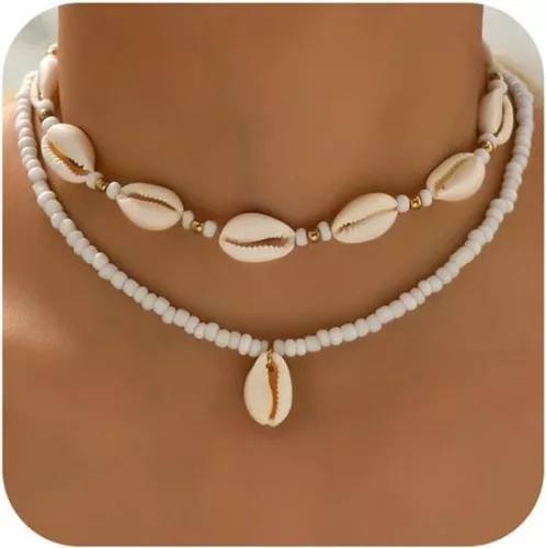 unbranded Allecto Plus - Boho Shell Necklace Women | Mermaid Jewelry Holiday Beach | Elegant Shell Necklace | For Women - Beach Look | Summer Style - Trendy Accessories Beach Season (8785328346826)
