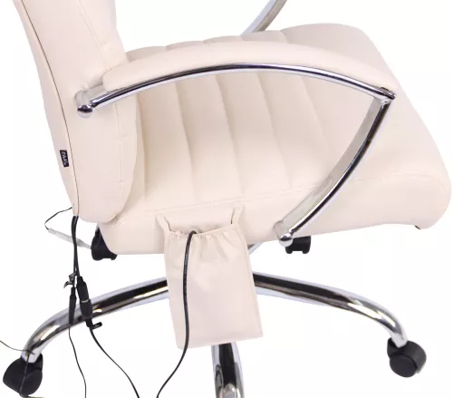 In And OutdoorMatch In And OutdoorMatch Office Chair David - Massage Function - Fabric - High Quality Upholstery - Comfortably Padded - Luxury Look (57675)
