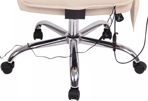 In And OutdoorMatch In And OutdoorMatch Office Chair David - Massage Function - Fabric - High Quality Upholstery - Comfortably Padded - Luxury Look (57675)