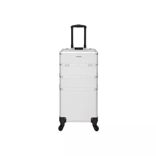 In And OutdoorMatch In And OutdoorMatch Beauty case Mylene - Professional make-up case - Travel luggage size - 3 in 1 Trolley for hairdressers - Rotating wheels (63572)