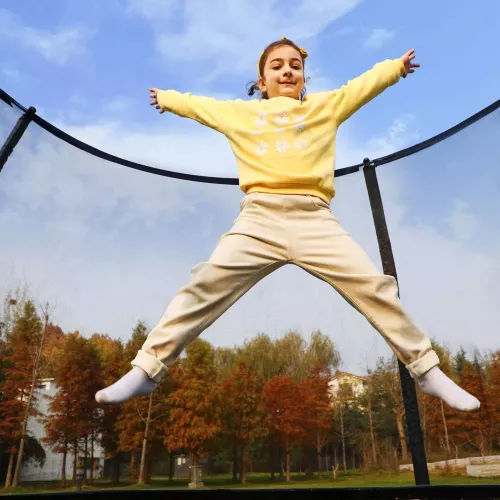 In And OutdoorMatch In And OutdoorMatch Trampoline Albina - With safety net & ladder - 305 cm green - Round - Up to 150 kg load uitzoeken (64401)