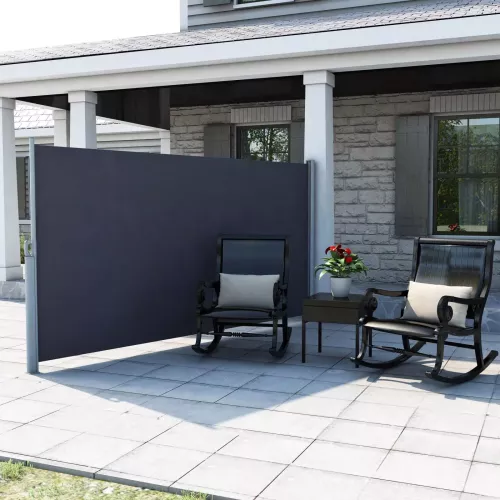 In And OutdoorMatch In And OutdoorMatch Luxury Visibility Net Laurel - Extendable - Visibility Cloth - Privacy Cloth - Windbreak Mesh - Net Fence - Gray - 160 x 300 cm (64418)