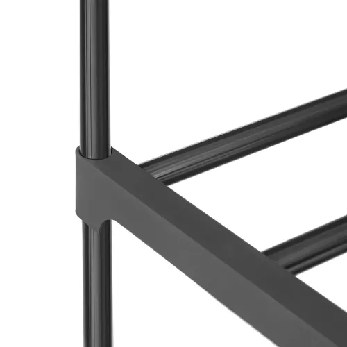 In And OutdoorMatch In And OutdoorMatch Shoe rack metal Carmen - 10 pairs of shoes - Shoe cabinet - 92 x 30 x 33 cm (64477)