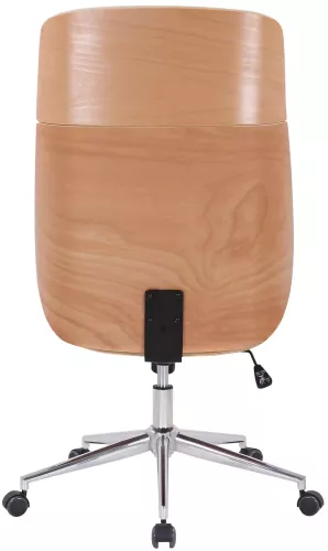 In And OutdoorMatch In And OutdoorMatch Premium office chair Deondre - Brown imitation leather - Height adjustable 44 - 52 cm- Ergonomic - Luxe  (64997)