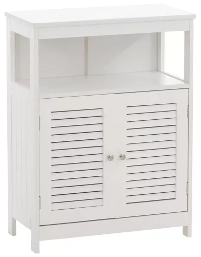 In And OutdoorMatch In And OutdoorMatch wall cabinet Abigale - chest of drawers - Dresser -  hall furniture - White - 30x60x89cm (65890)