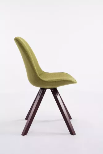 In And OutdoorMatch In And OutdoorMatch Meeting chair Shanny - Green black - Fabric - Chair with backrest - Visitor chair - Seat height 48cm (66086)