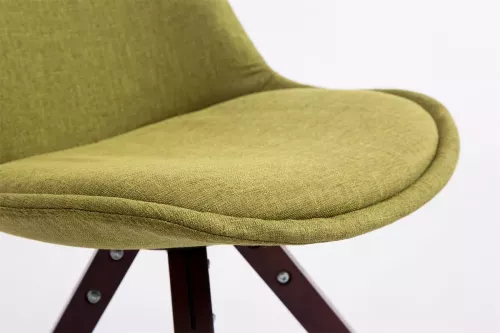 In And OutdoorMatch In And OutdoorMatch Meeting chair Shanny - Green black - Fabric - Chair with backrest - Visitor chair - Seat height 48cm (66086)