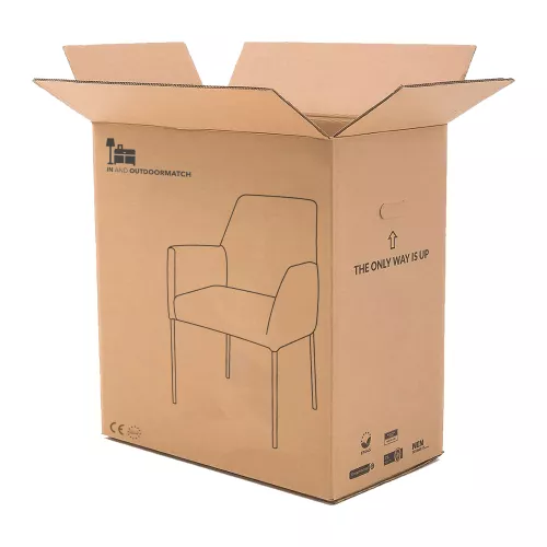 In And OutdoorMatch In And OutdoorMatch Meeting chair Shanny - Green black - Fabric - Chair with backrest - Visitor chair - Seat height 48cm (66086)
