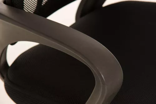 In And OutdoorMatch In And OutdoorMatch Conference chair Hugh - With armrest - Visitor chair - Canteen chair - Waiting room chair - Dining room chair - Black (66916)