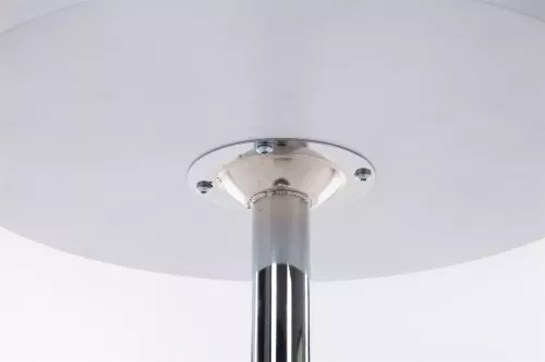 In And OutdoorMatch In And OutdoorMatch Luxury bar table round Tatyana - Bar table for Indoor & Outdoor - Metal - Party table - White - 60x60x108cm (67000)