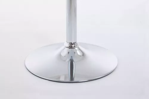 In And OutdoorMatch In And OutdoorMatch Luxury bar table round Tatyana - Bar table for Indoor & Outdoor - Metal - Party table - White - 60x60x108cm (67000)