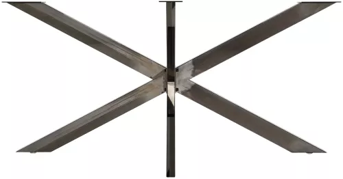 In And OutdoorMatch In And OutdoorMatch Table legs metal Justus - Furniture leg - Table base - Spider leg - Table leg industrial black - 150x78x71cm (67073)