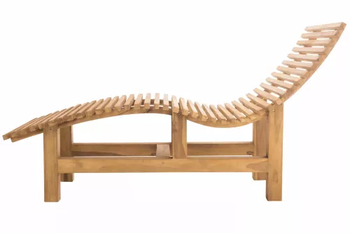 In And OutdoorMatch In And OutdoorMatch Designer lounger Robert - 200x80cm - Wooden bench - Garden bench - Outdoor lounge sofa - Lounger (67111)