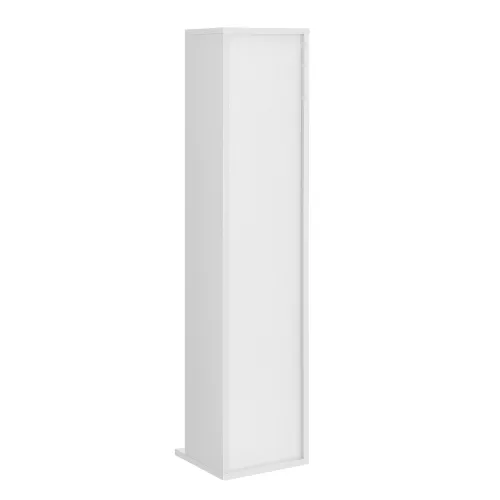 In And OutdoorMatch In And OutdoorMatch CD/DVD Cabinet Compartment Gage - Cabinet - With 6 Shelves - 90x20x20 cm - White - Chipboard - Modern Design (68258)