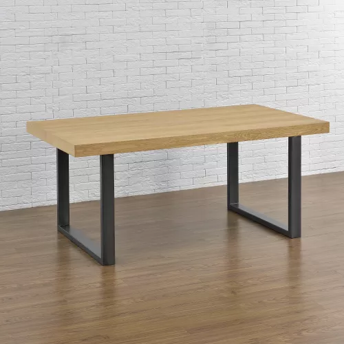 In And OutdoorMatch In And OutdoorMatch Table Leg Valerie - Steel Base - Set of 2 - U Table Leg - 90x72 cm - Grey (68829)
