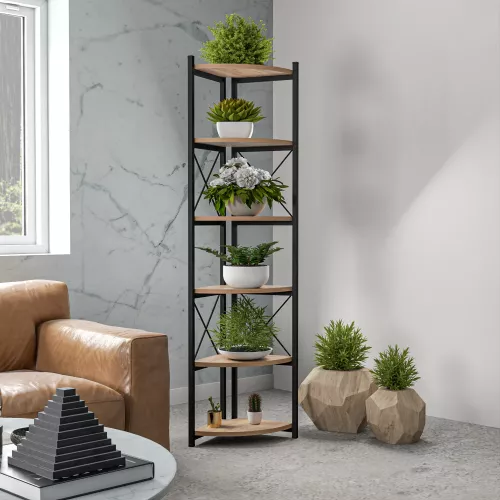 In And OutdoorMatch In And OutdoorMatch Plant stand John - Open Cupboard - 160x30x30 - Mabel-colored - Minimalistic Design  (70261)