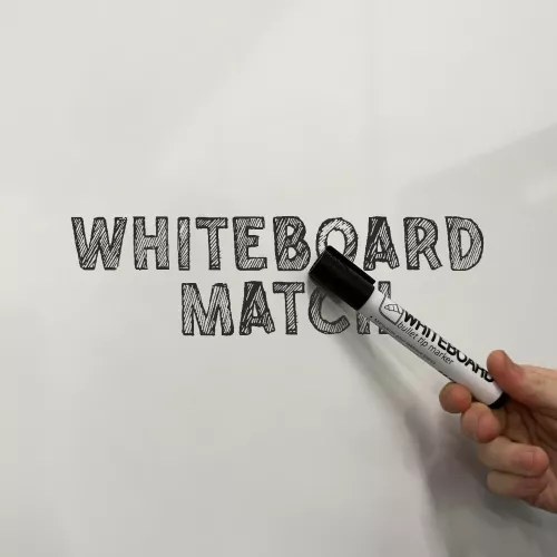 In And OutdoorMatch Whiteboard PRO Gilbert - 2 in 1 - Enamel steel - Weekly planner - Monthly planner - Yearly planner - Magnetic - White - 100x250cm (70362)