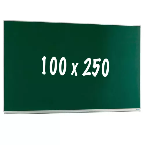 In And OutdoorMatch Chalkboard PRO Jamar - Magnetic - Single face board - Schoolboard - Easy assembly - Enamel steel - Green - 100x250cm (70402)