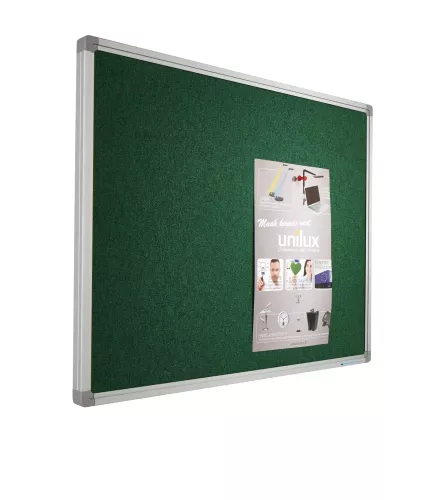 In And OutdoorMatch Bulletin board Camira fabric PRO Moyer - Aluminum frame - Easy assemble - Drawing pins - Pinboards - 45x60cm (70462)