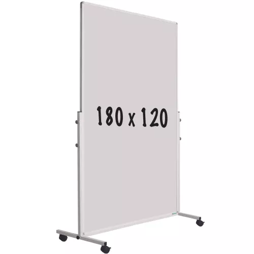 In And OutdoorMatch Mobile whiteboard painted steel PRO Boyd - Weekly planner - Monthly planner - Yearly planner - Magnetic - 180x120cm (70577)