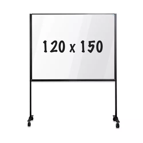 In And OutdoorMatch Mobile workboard PRO Heath - Painted steel - White - 120x150cm (70583)