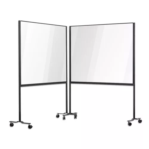 In And OutdoorMatch Mobile workboard PRO Heath - Painted steel - White - 120x150cm (70583)