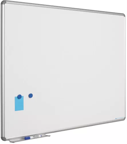 In And OutdoorMatch Whiteboard design profile Wilkins - Magnetic - Enamel steel - White - 45x60cm (70633)