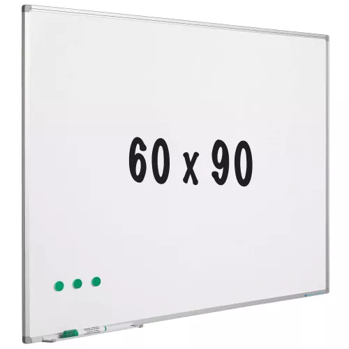 In And OutdoorMatch Whiteboard Rivas - Painted steel  - White - 60x90cm (70646)